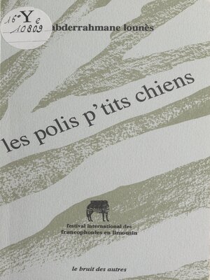 cover image of Les polis p'tits chiens
